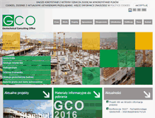 Tablet Screenshot of gco-consult.com